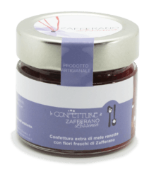 confettura extra di mele e fiori di zafferano - 100g