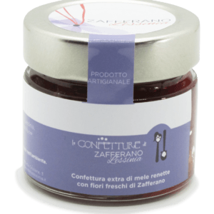 confettura extra di mele e fiori di zafferano - 100g